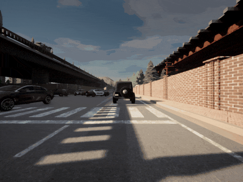 Scene 1 camera view